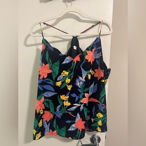 J. Crew floral tank